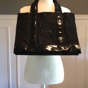 Tory Burch Patent Leather Tote Bag